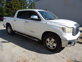 2007 TOYOTA TUNDRA CREW CAB WHITE 5.7 AT 4WD TRD OFF ROAD PACKAGE Z20956